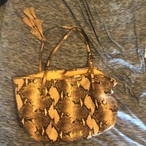 Elaine turner snakeskin purse